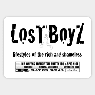 LSTBYZ wht Sticker